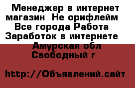 Менеджер в интернет-магазин. Не орифлейм - Все города Работа » Заработок в интернете   . Амурская обл.,Свободный г.